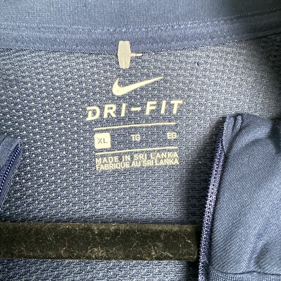 New Nike Women's Pull Over Jacket Navy Blue Athletic Size  XL - Picture 3 of 9